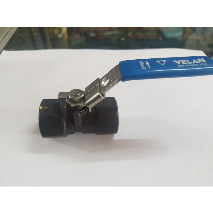 Ball valve 1/2" NPT 2000psi WCB VELAN