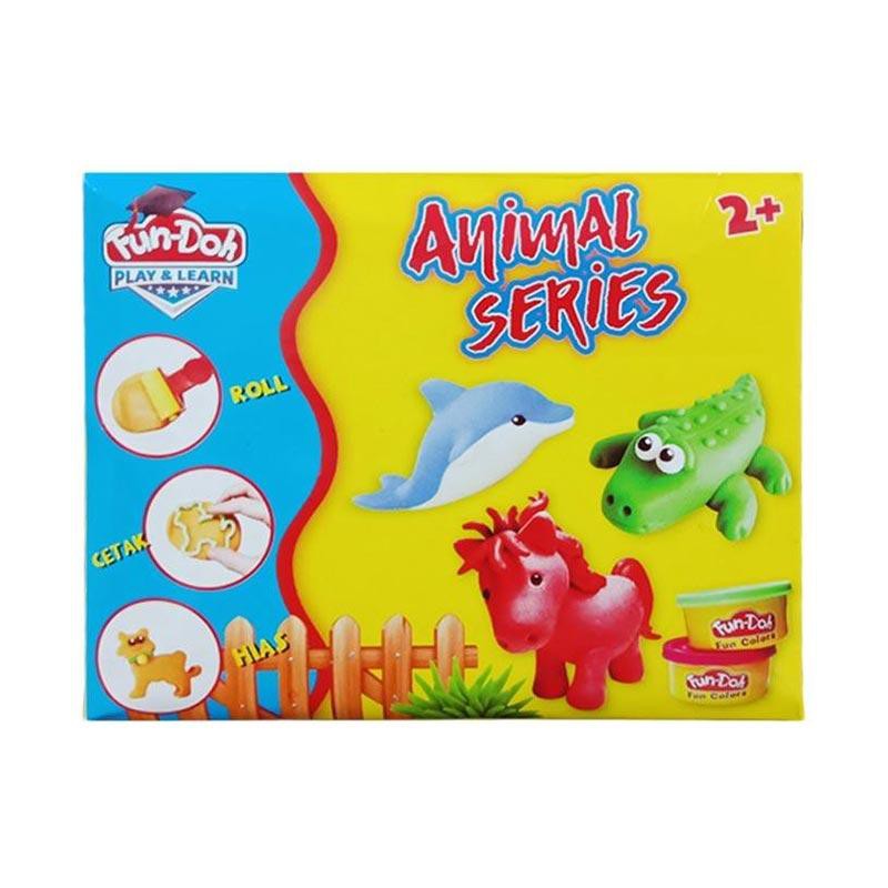 Fun Doh Lilin Mainan Dan Cetakan - Animal Series / Seri Binatang