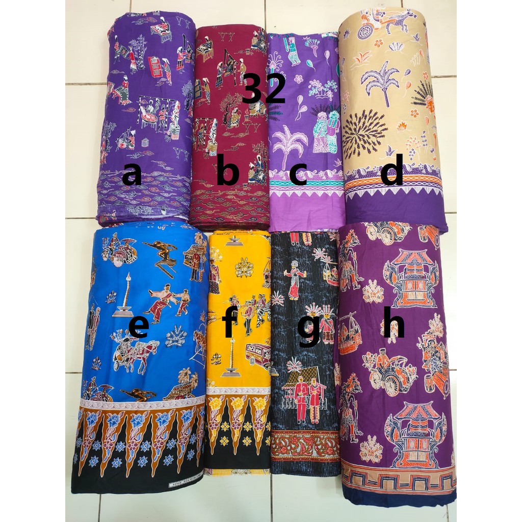 BAHAN KATUN BATIK PER METER