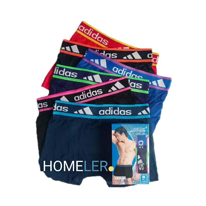 Celana Dalam Pria Dewasa (1 Box Isi 3 Pcs) / Celana Dalam Boxer Pria / Cd Sempak Boxer Pria