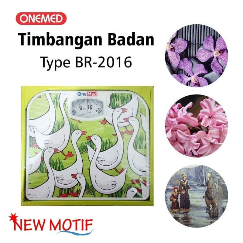 TIMBANGAN BADAN MANUAL ONEMED TIPE BR 2016