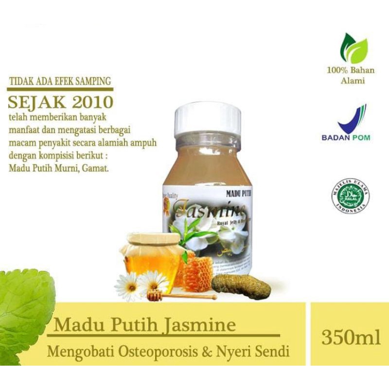 

Madu Putih Jasmine - Mengobati Osteoporosis dan Nyeri Sendi