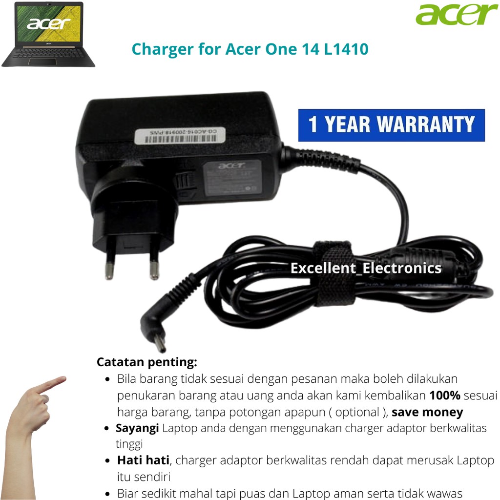 Charger adaptor Acer Aspire Z1402 new original adapter