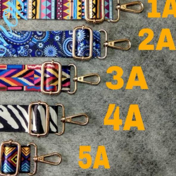 [KODE PRODUK YHPG08064] PREMIUM Strap bag - Tali Tas - strap corak - tali tas corak - tali strap - t