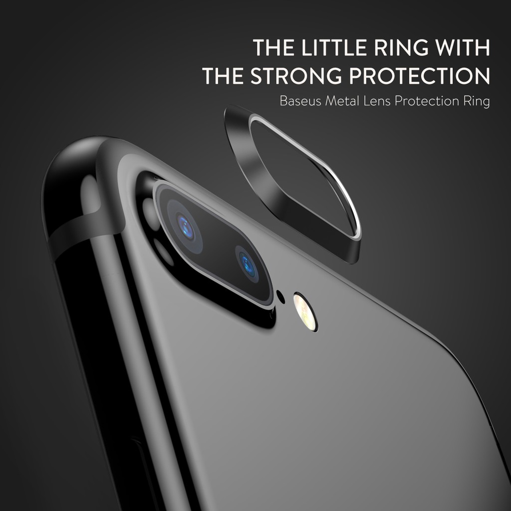 Baseus Metal Rear Camera Lens Protective Ring Back Guard Circle Protection iPhone 7 Plus/8 Plus