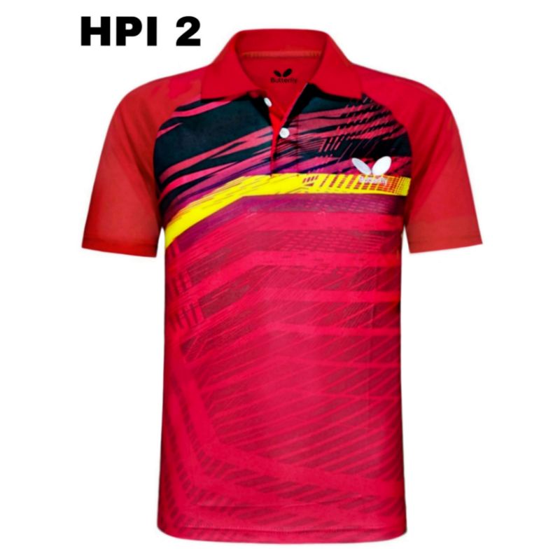 JERSEY BAJU KAOS OLAHRAGA TENIS MEJA PINGPONG BUTTERFLY IMPOR HPI 2