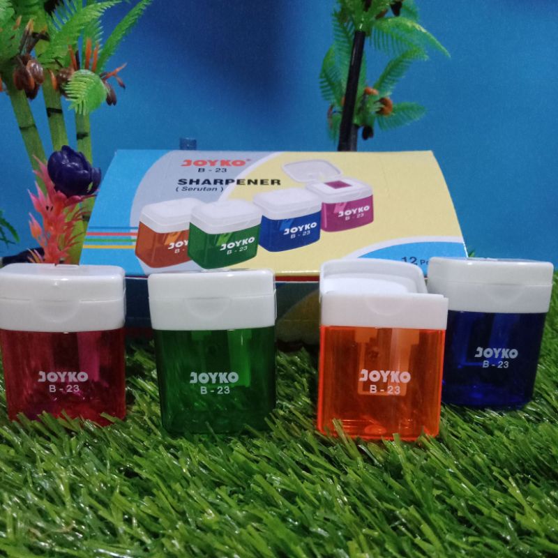 

rautan pensil model kotak isi 12 pcs