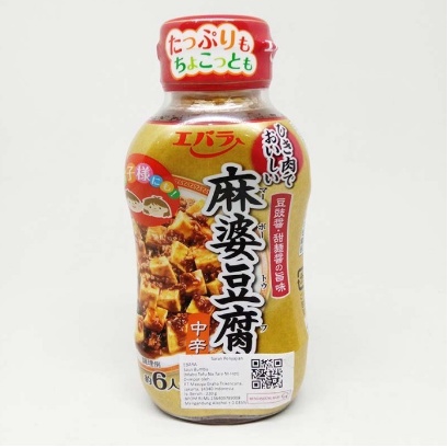 

Ebara Mabo Tofu [Mapo Tofu] no Tare 220 ml [Saus Tahu Mapo]