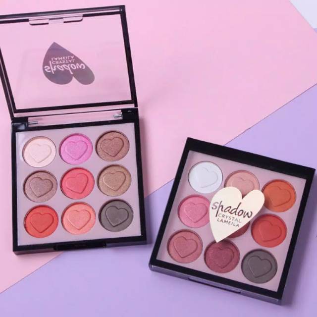 Lameila Crystal Eyeshadow Palette