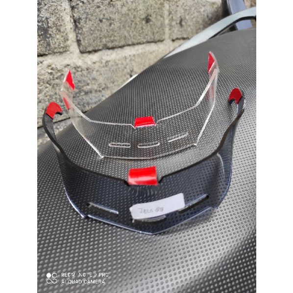 SPOILER Helm ZEUS 813 | ZS-813 AKRILIK ZS8113  Spoiler Zeus 813 Pnp Helm Zeus 813 Murah Kualitas Mewah plus 3M