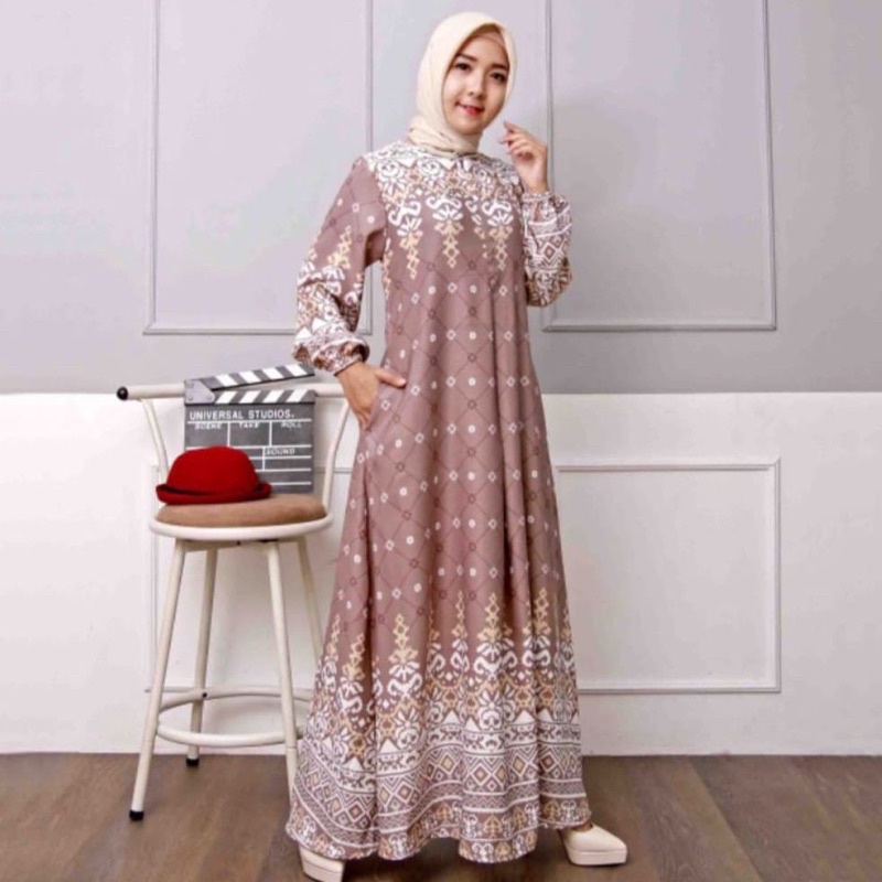 GAMIS SILK ORIGINAL/GAMIS MAXMARA LUX PREMIUM/GAMIS WANITA TERLARIS 2022