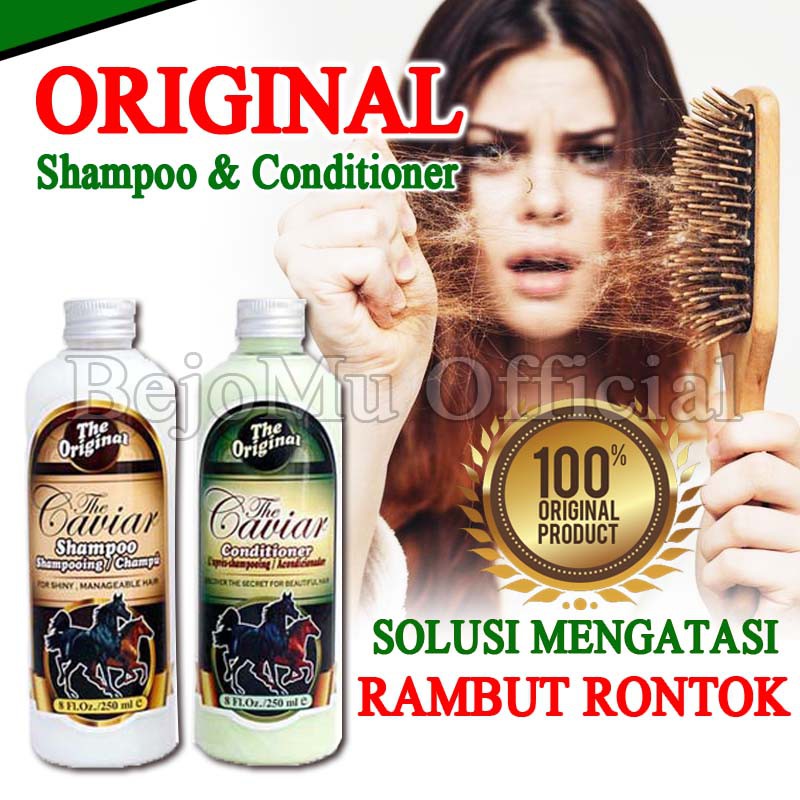 BejoMu - Caviar Shampoo Kuda ORIGINAL 100% Asli Mengatasi Rambut Rontok / Cepat Memanjangkan Rambut