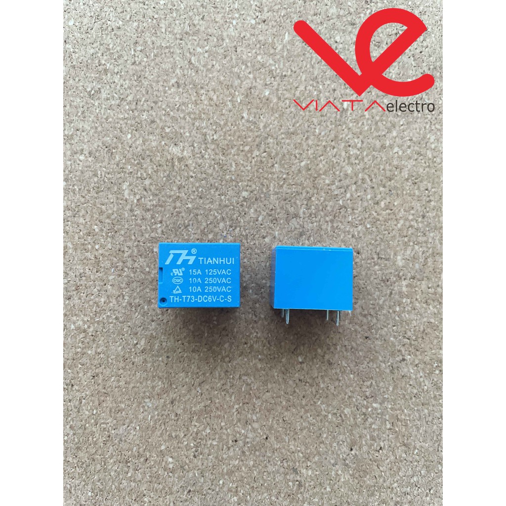 RELAY 6V 5PIN MURAH 6V 5KAKI 6VOLT 5 PIN 6 VOLT 15A 5P