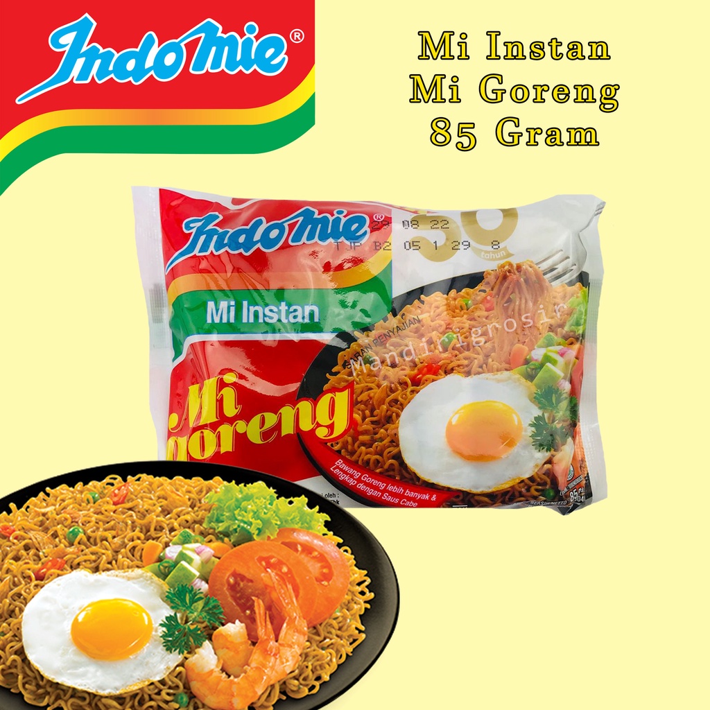 Indomie * goreng * Mie instan * Mie goreng instas