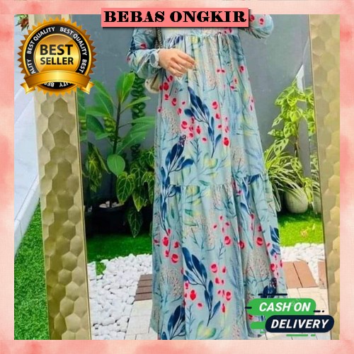 Baju Ghamis Import Gsmis Kondangan Pesta Gmis Muslimah Polos Baju Lebaran Muslim Wanita Games Jumbo 