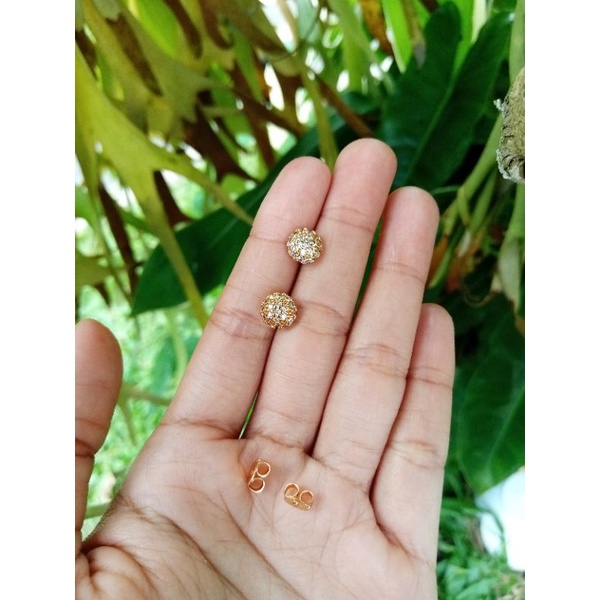 anting xuping/anting xuping lapis emas/anting permata