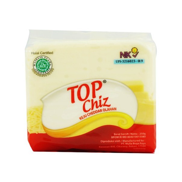 Keju Topchiz 250grm - keju roti - keju parut