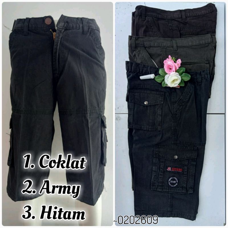 Celana 3/4 Pria /Celana CargO pria / Celana Pendek Pria