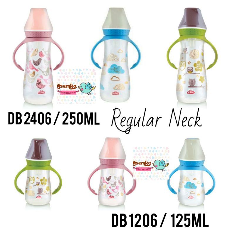 TERLENGKAP! Botol susu karakter lusty bunny ORI 120ml 250ml