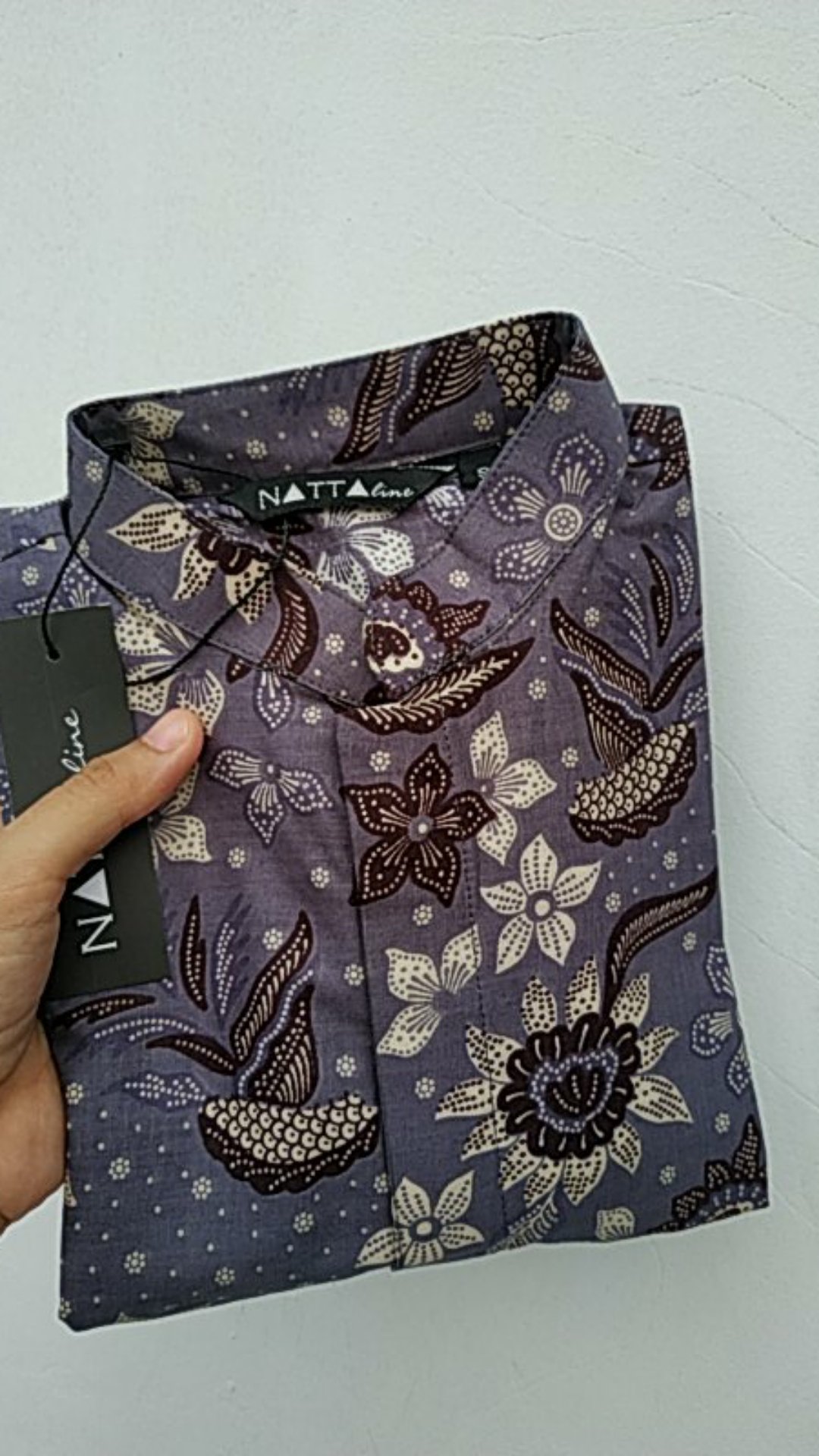 Kemeja Koko Batik Anak Lengan Panjang Katun Halus By Natta_line
