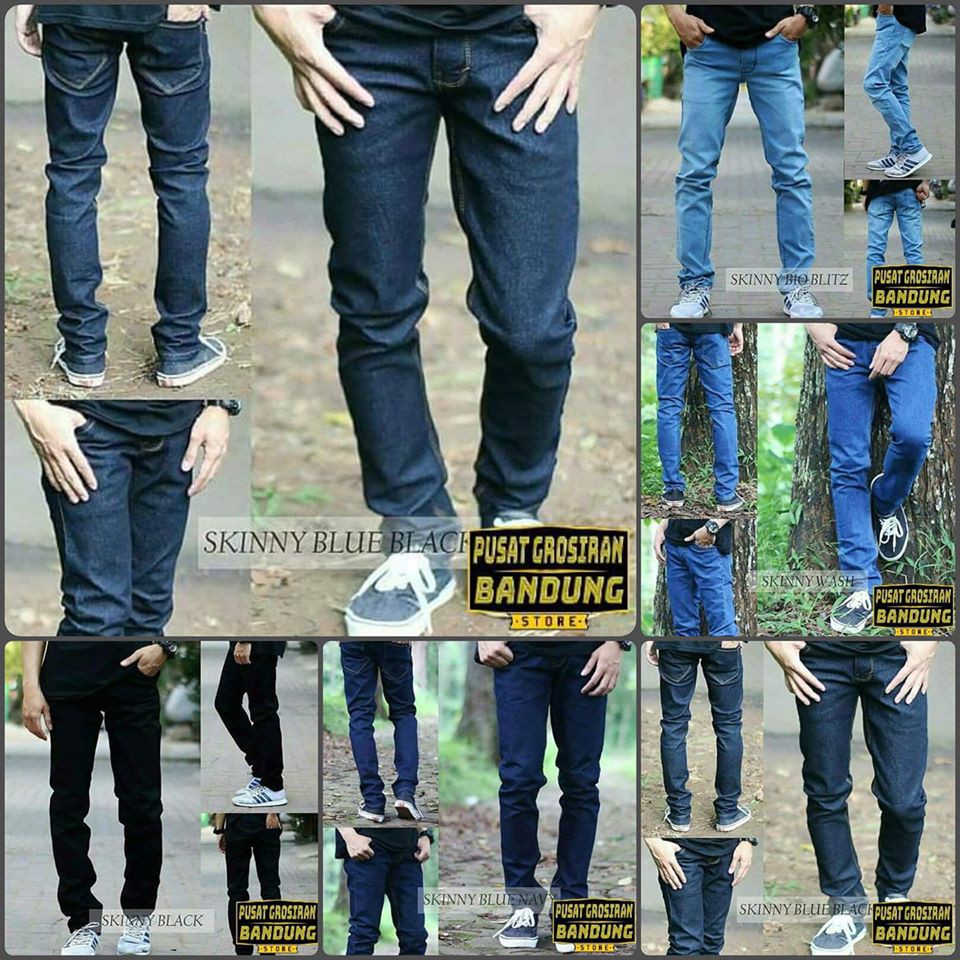  3 CELANA  1 KG JNE Celana  Jeans Vans  Skiny Pria 