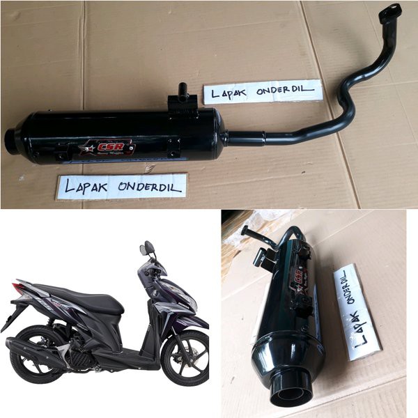knalpot racing bobokan vario 125 fi old