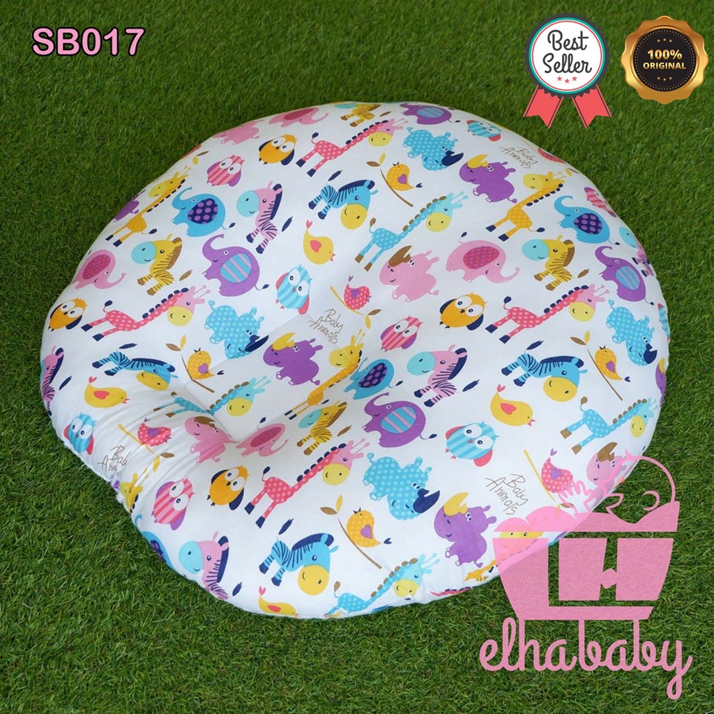 Elhababy Sofa Bayi Newborn Bantal Belajar Duduk Anak Baru Lahir Motif Karakter Keren