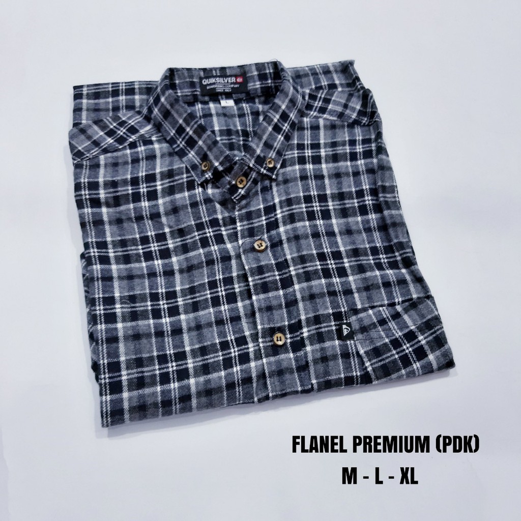 TERMURAH !! Kemeja Flanel Surfing Lengan Pendek Original