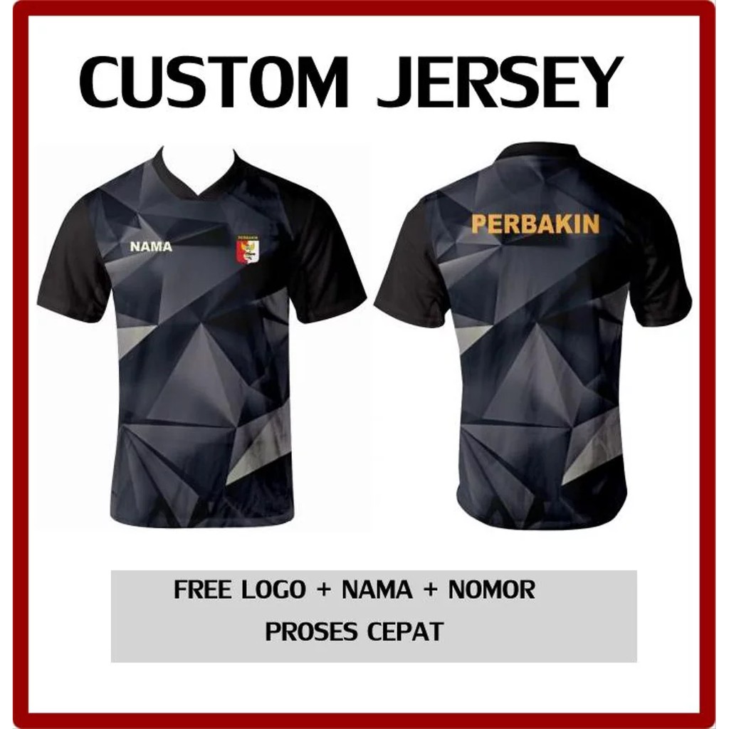 Baju Kaos Jersey Perbakin 109 Printing Custom