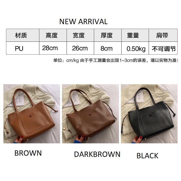 (2Pc Bisa 1Kg)GTBI998877081 New arrival  !!! Tas Tote Bag  Wanita Import original