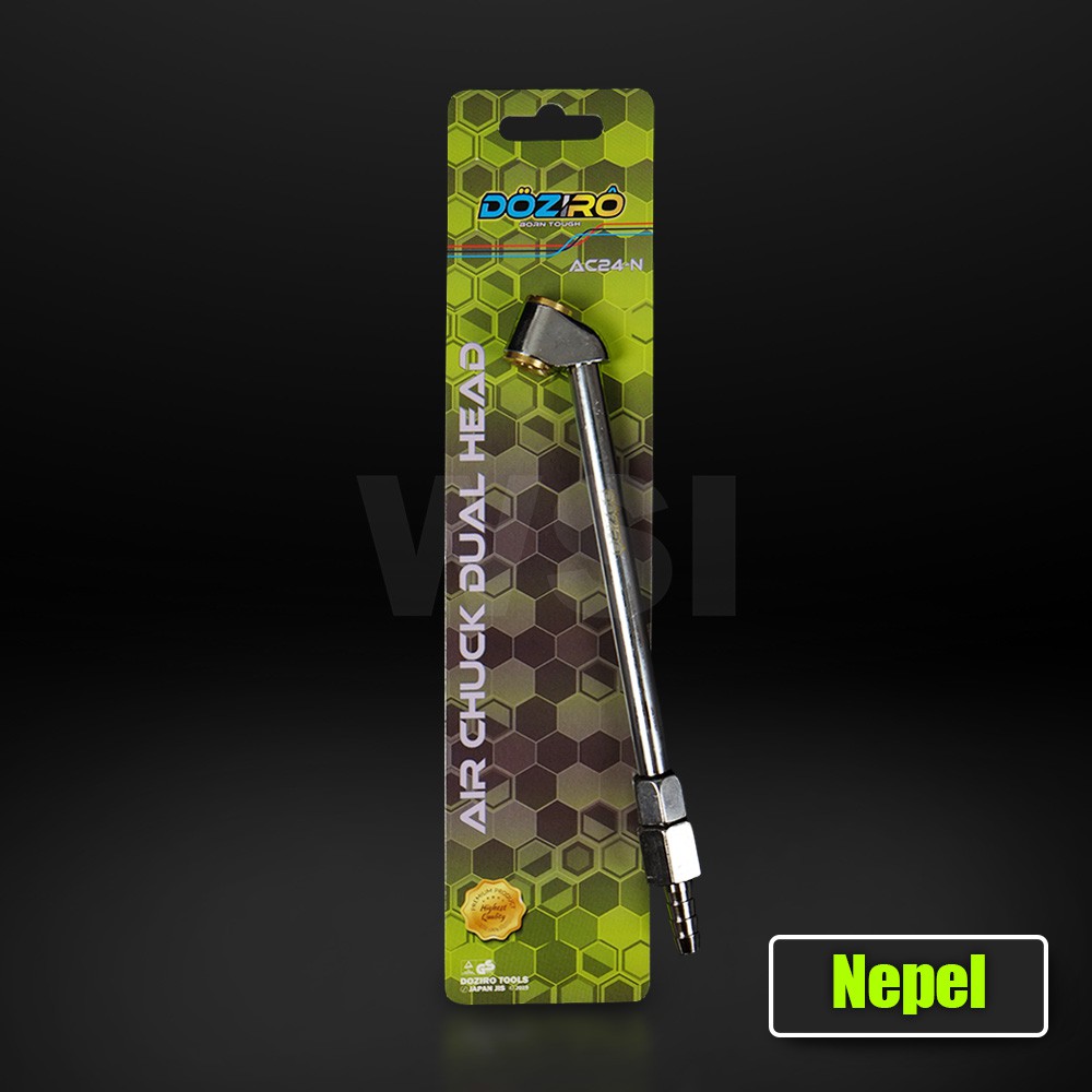 Air Chuck DH AC-24 Nepel | Dual Head Isian Angin Ban Nepel