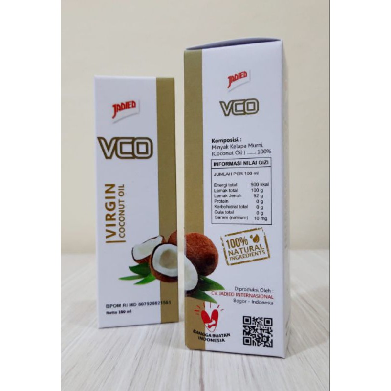 

MINYAK KELAPA VIRGIN VCO JADIED 100ML