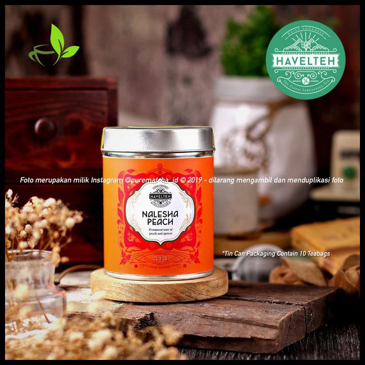 

Havelteh - Nalesha Peach 1Tb Sample Havel Tea Fruity Teh Hijau Persik