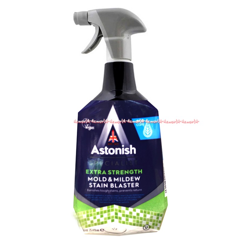 Astonish Mold &amp; Mildew Stain Blaster 750ml Cairan Pembersih Jamur Lumut dan Kerak Dinding Kamar Mandi Toilet Wc Astonis Mold Mild Dew