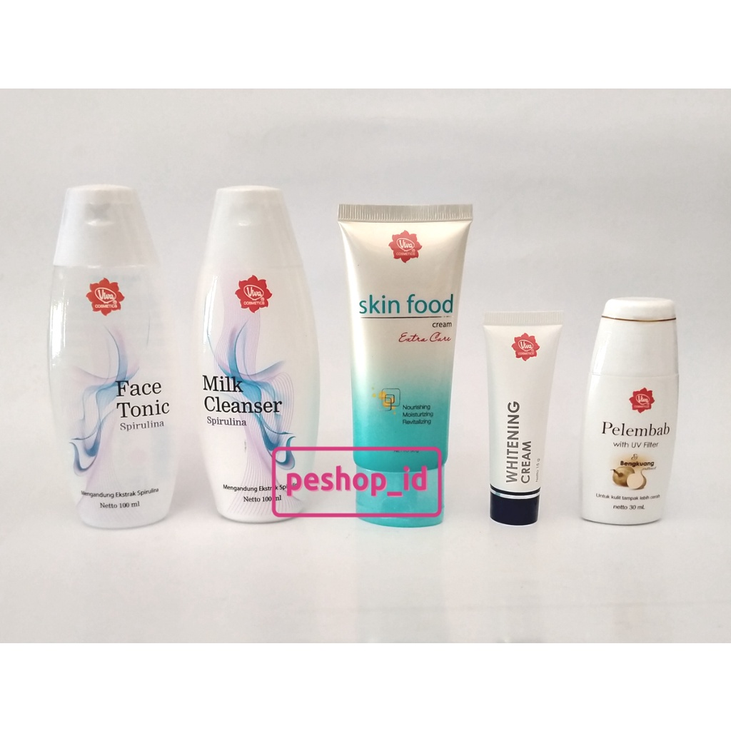 Paket Viva Untuk Kulit Kering Isi 5 pcs