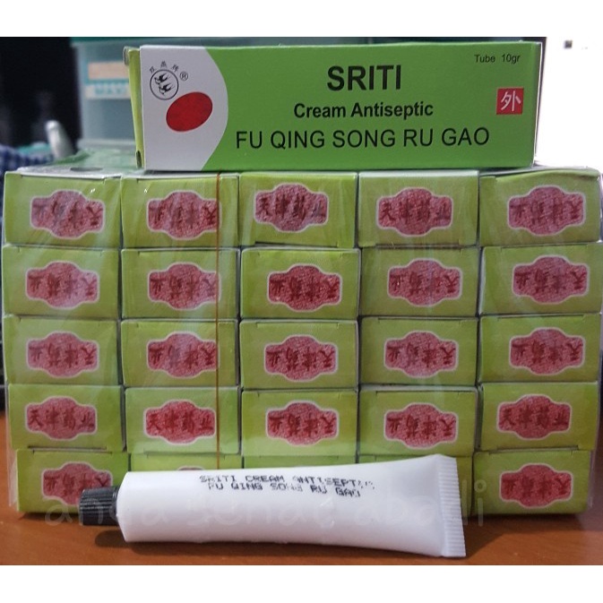 CREAM ANTISEPTIC SALEP WALET SRITI ASLI BERBPOM-Original asli salep ampuh kulit gatal,panu,kudis,kur