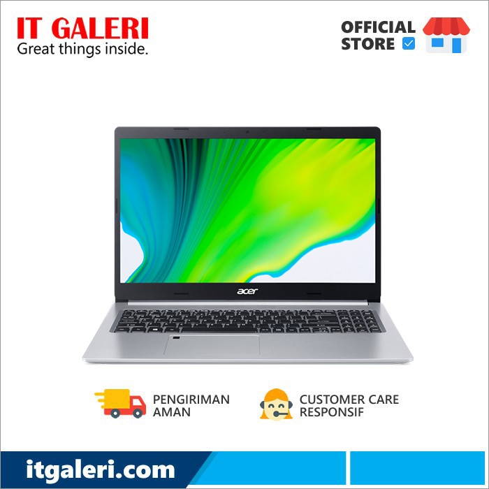 Laptop Acer Aspire 5 A515-44 NX.HVZSN.002 : 15,6"/RYZEN 5-4500U/8GB/512SSD/WIN10+OHS2019/Silver