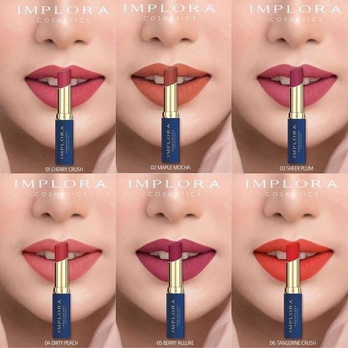 IMPLORA INTENSE MATTE LIPSTICK LONG LASTING FINISH