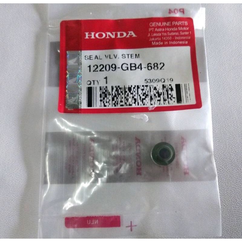 seal sil klep astrea grand prima original honda