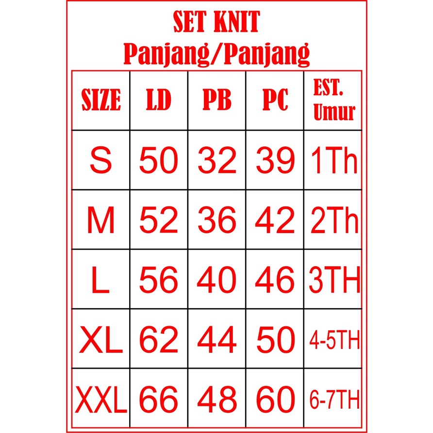 STELAN KNIT LENGAN PANJANG