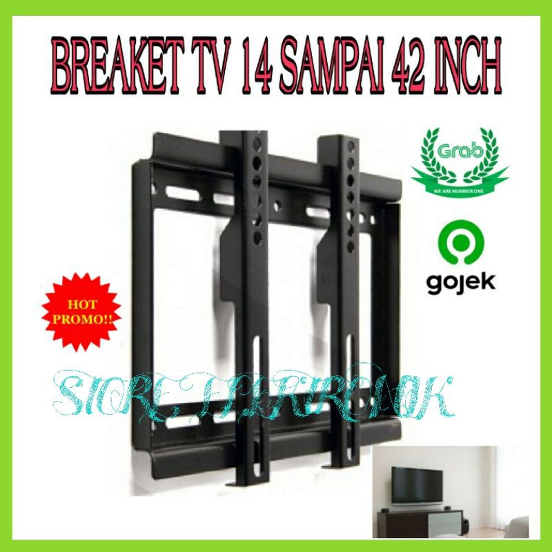 Breaket Tv HMP-600 Untuk 14 Inch Sampai 42 Inch TV