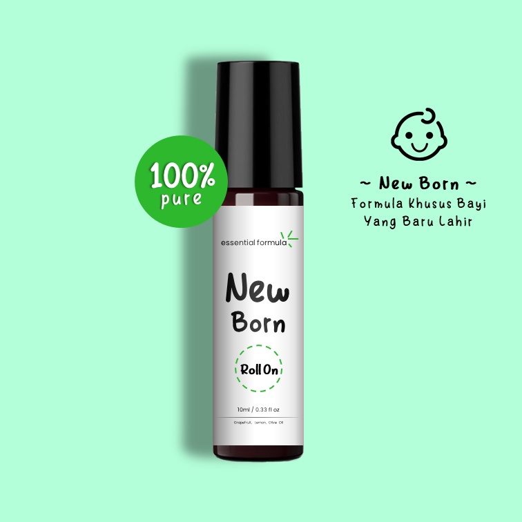 10ml New Born Essential Oil Roll On Untuk Bayi Baru Lahir