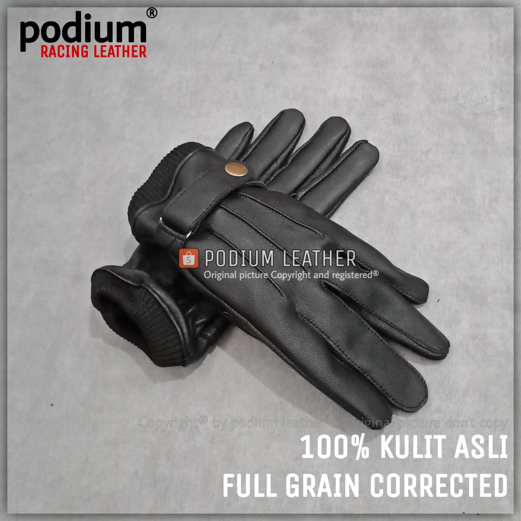 SARUNG TANGAN KULIT MOTOR ASLI WANITA PRIA GARUT PANJANG FULL FINGER ORIGINAL ASLI 100% DOMBA MUSIM 