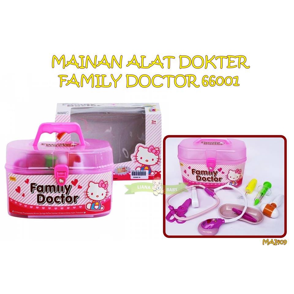 MAI409 MAINAN ALAT DOKTER FAMILY DOCTOR 66001