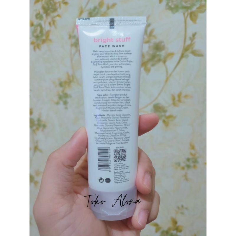 Emina Face Wash 50Ml dan 100Ml