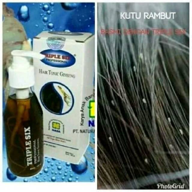 Hair tonic ginseng triple six NASA