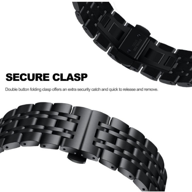 Tali Strap Garmin Vivomove 3 44mm / Luxe 42mm - Dual Color Stainless