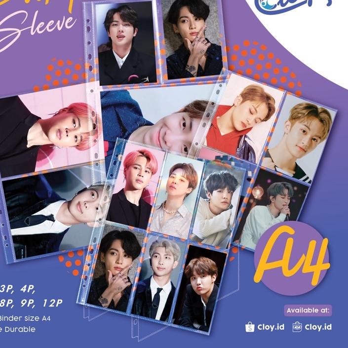 

Trendy SLEEVE / POCKET A4 10pcs / 1pax 2P/3P/4P/6P/8P/9P/12P 愛