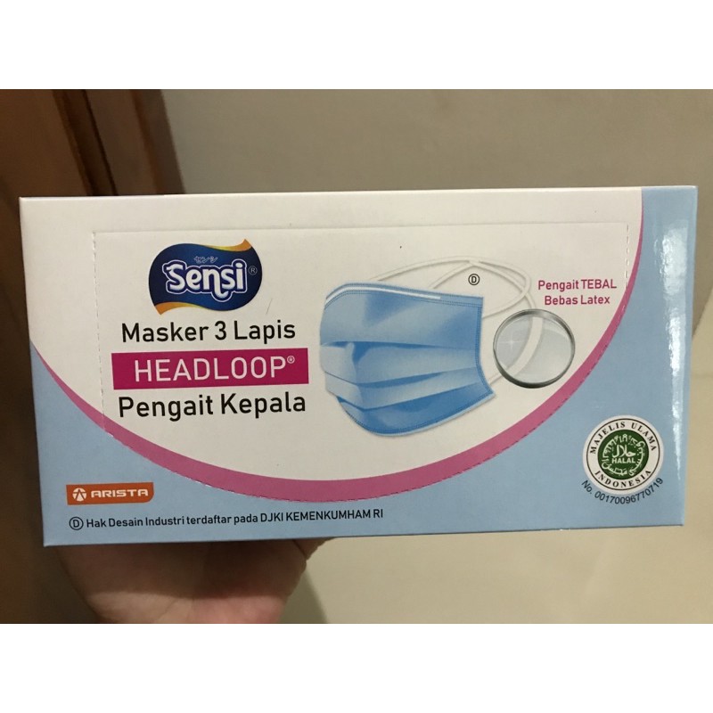 Masker-Sensi Headloop