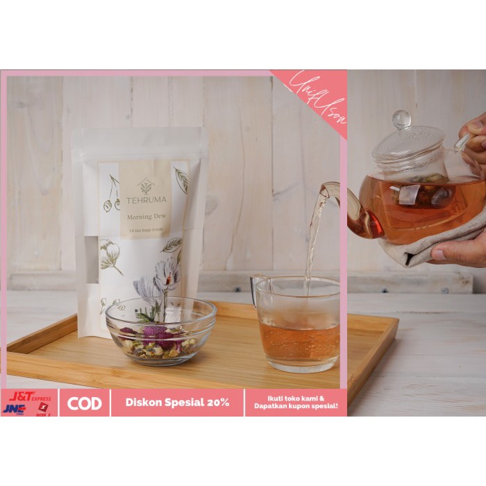 

⭐COD⭐ DETOX PACK Tehruma - 14 Days Detox Program - Teh Pagi Malam Diet Alami